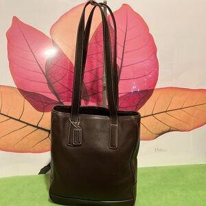 COACH Hampton Chocolate Vintage Bag